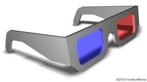Óculos 3d Alta Qualidade Papel Cartão Laminado (20 Unidades)