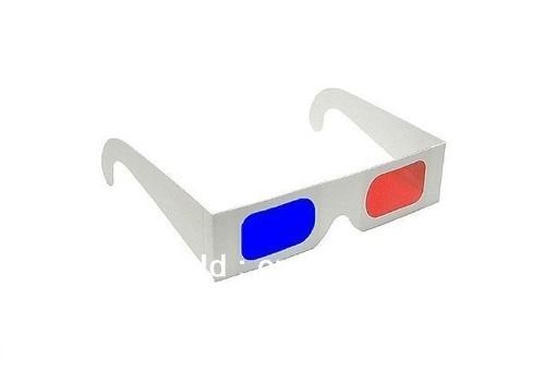 Óculos 3d Alta Qualidade Papel Cartão Laminado (10 Unidades)