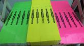 Pulseiras PVC vip+  Fluorescente 1000 unid.